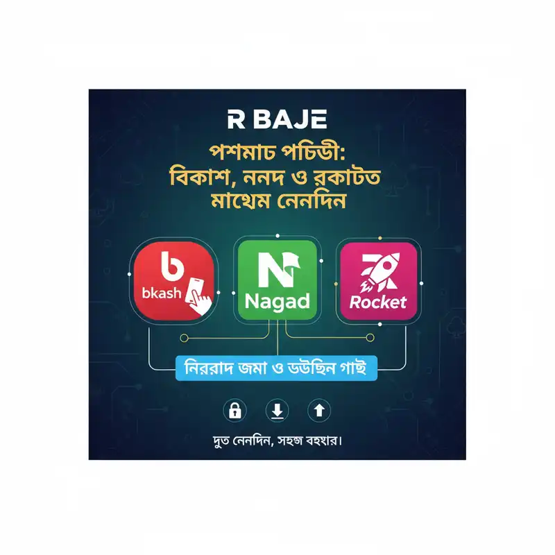 R Baje পেমেন্ট পদ্ধতি